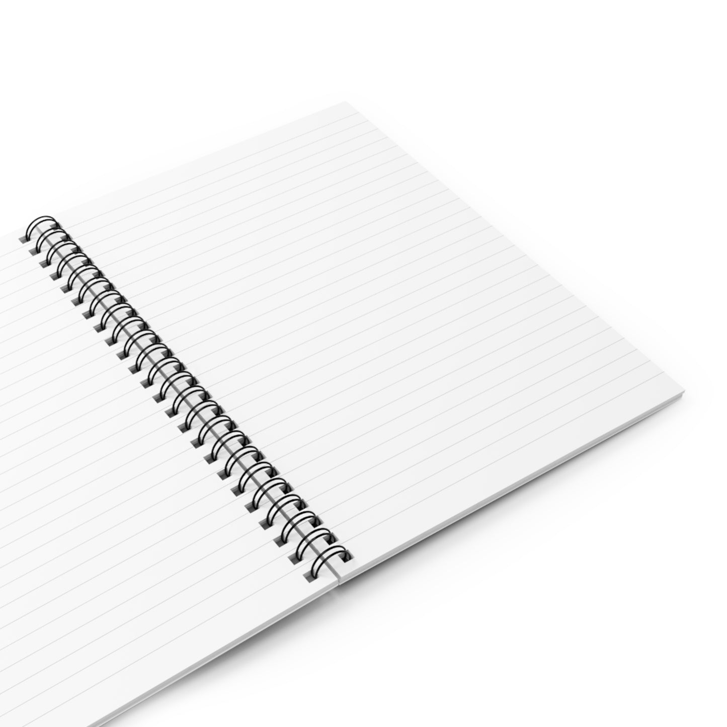 | J.A| Spiral Notebook - Ruled Line