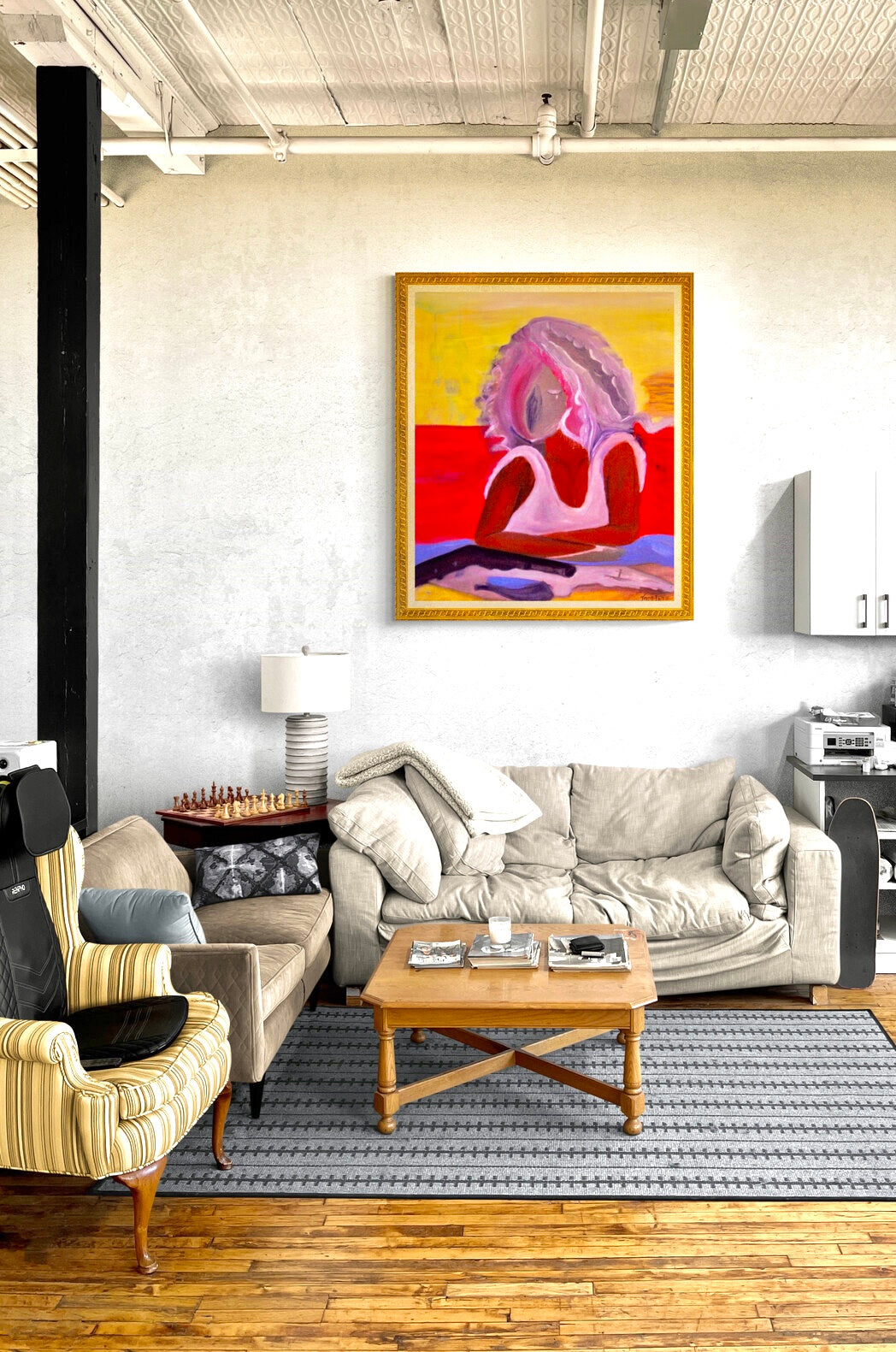 J.A | M’lodame | Original oil Painting