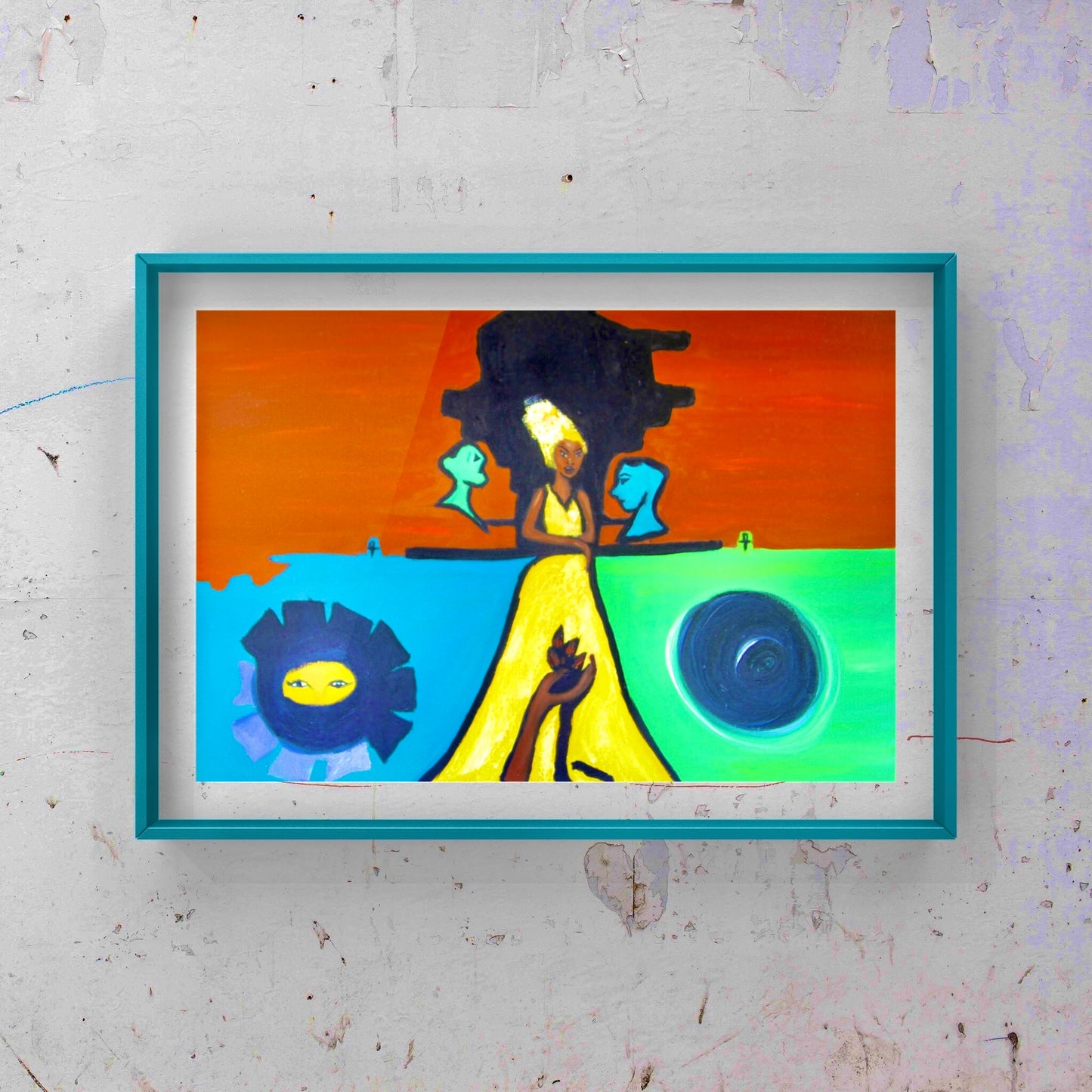 J.A | Eternam | original oil painting