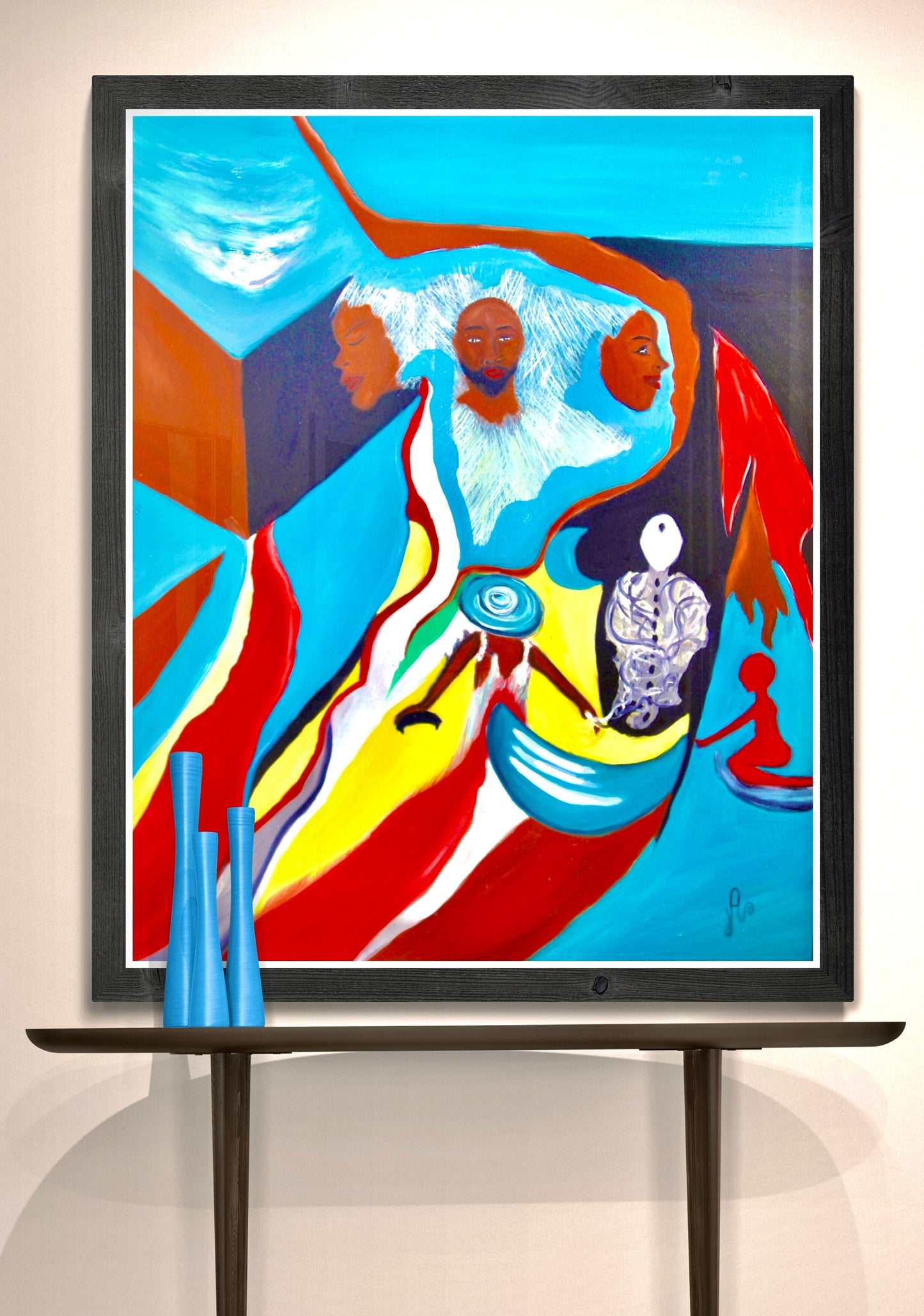 J.A | Quantum | Ta Seti | Original oil painting