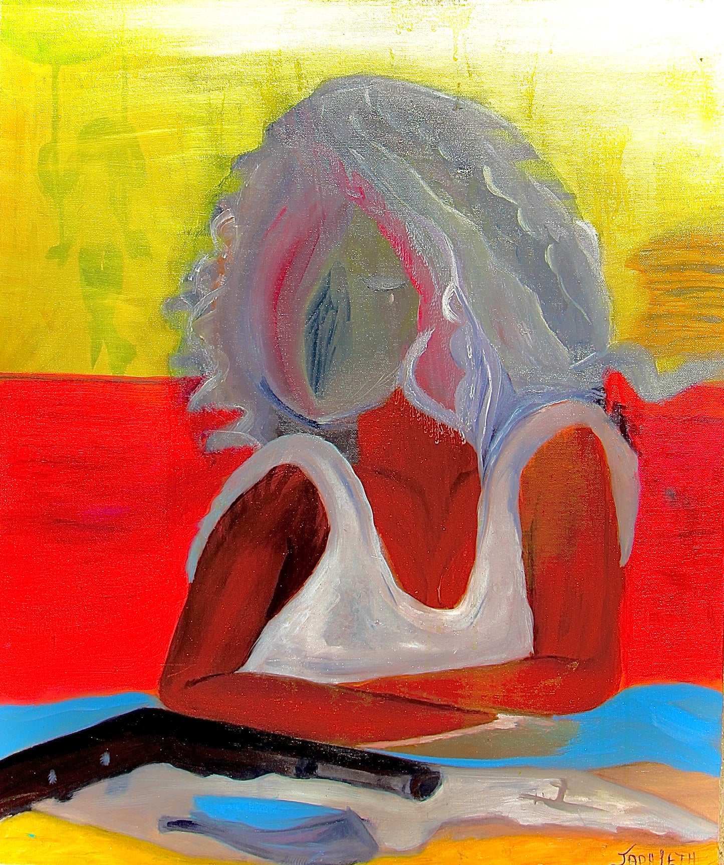 J.A | M’lodame | Original oil Painting