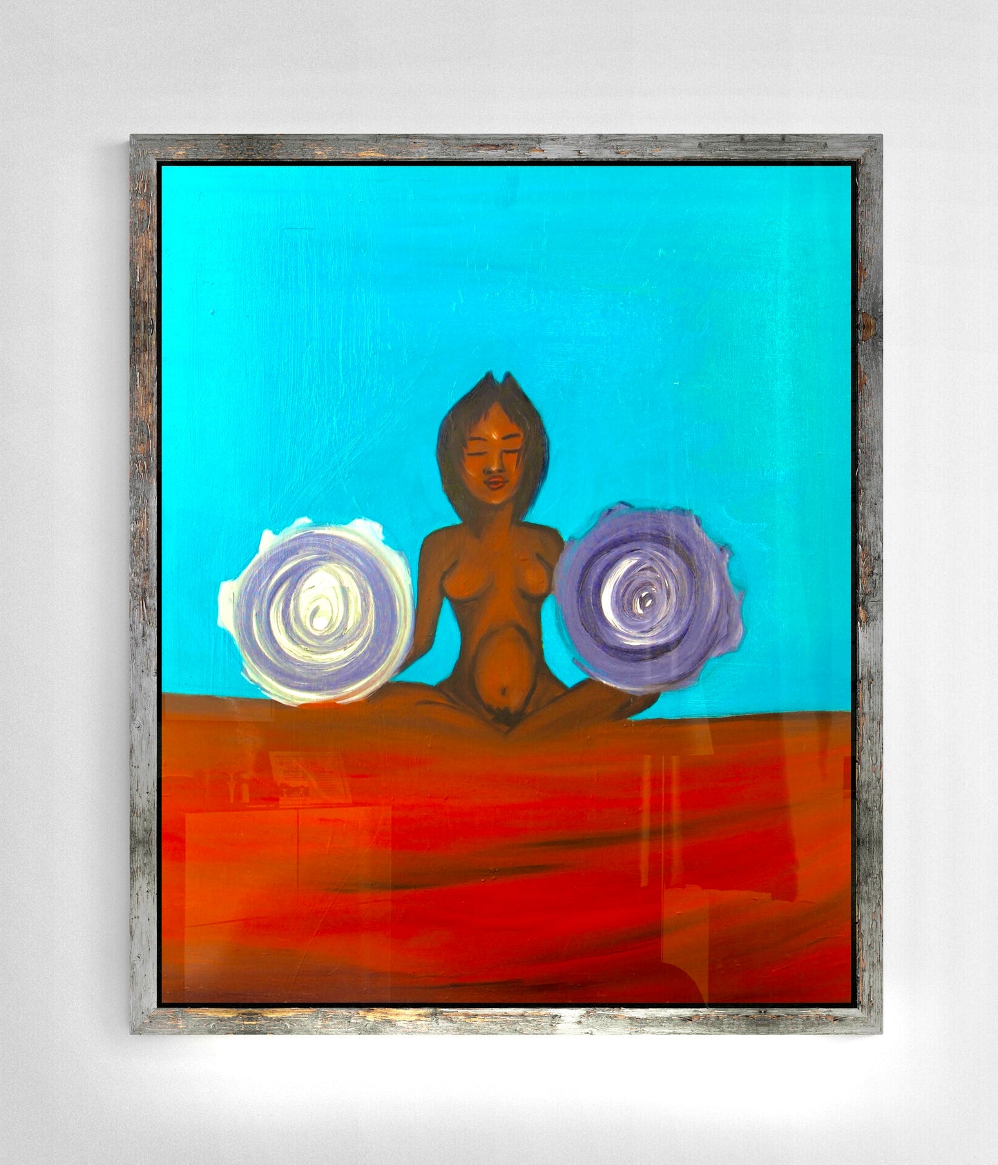 J.A | Imana | Imamyin |Original Oil Painting