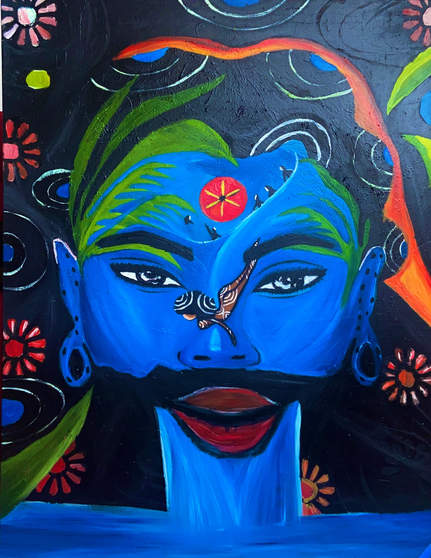 J.A | fruit rouge | original painting