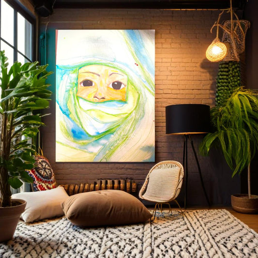 J.A | Naissance d’une nation | original painting