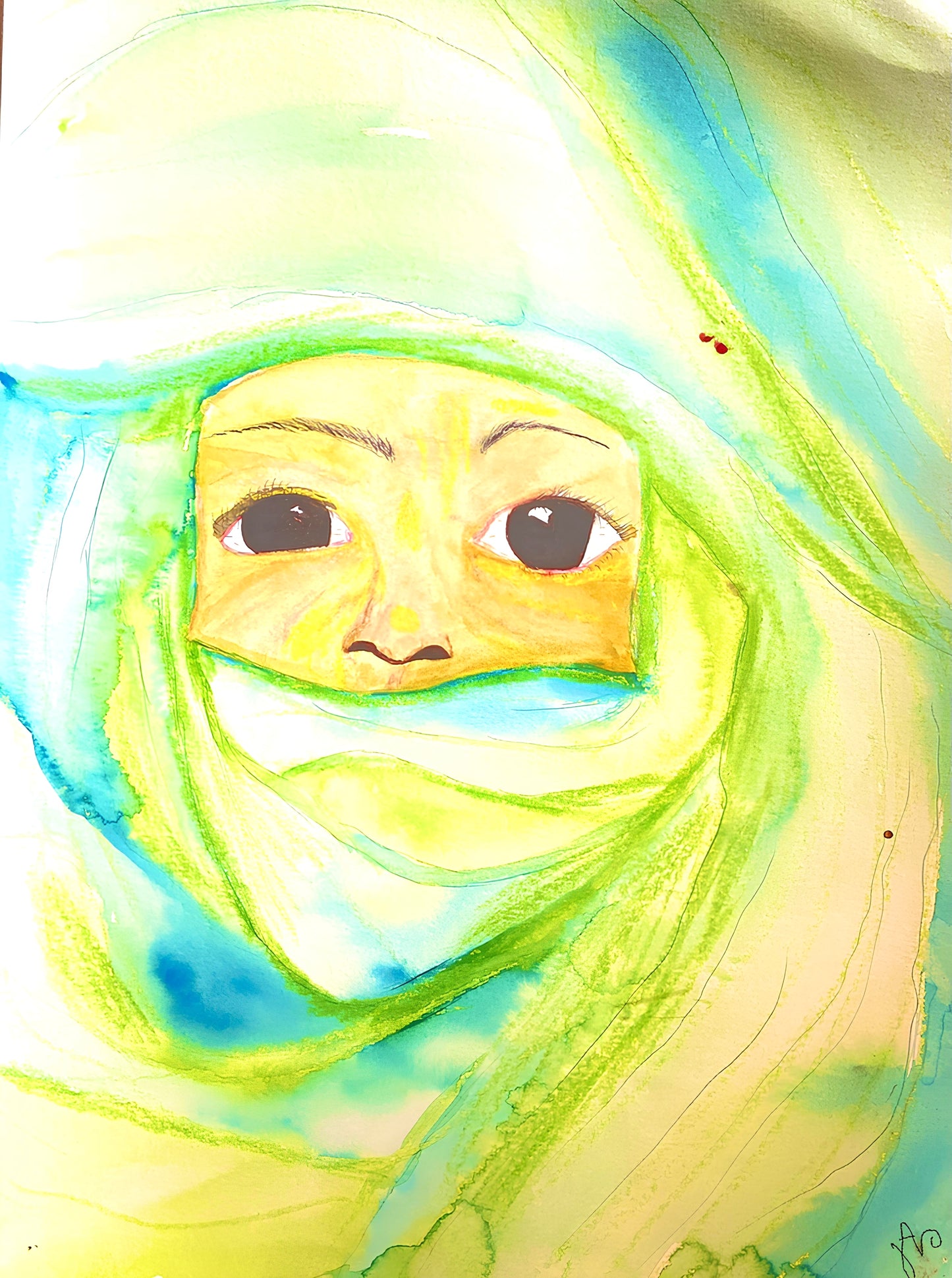 J.A | Naissance d’une nation | original painting