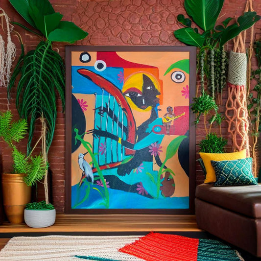 J.A | Domaine d’o « d’ocune matrice » | Original painting