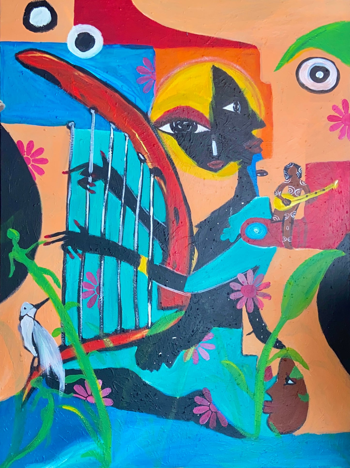 J.A | Domaine d’o « d’ocune matrice » | Original painting