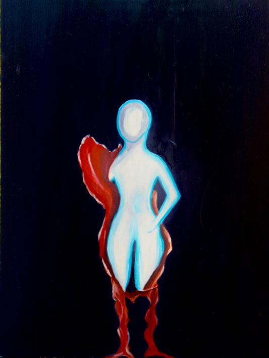 J.A| L’alchimiste | Original oil Painting |